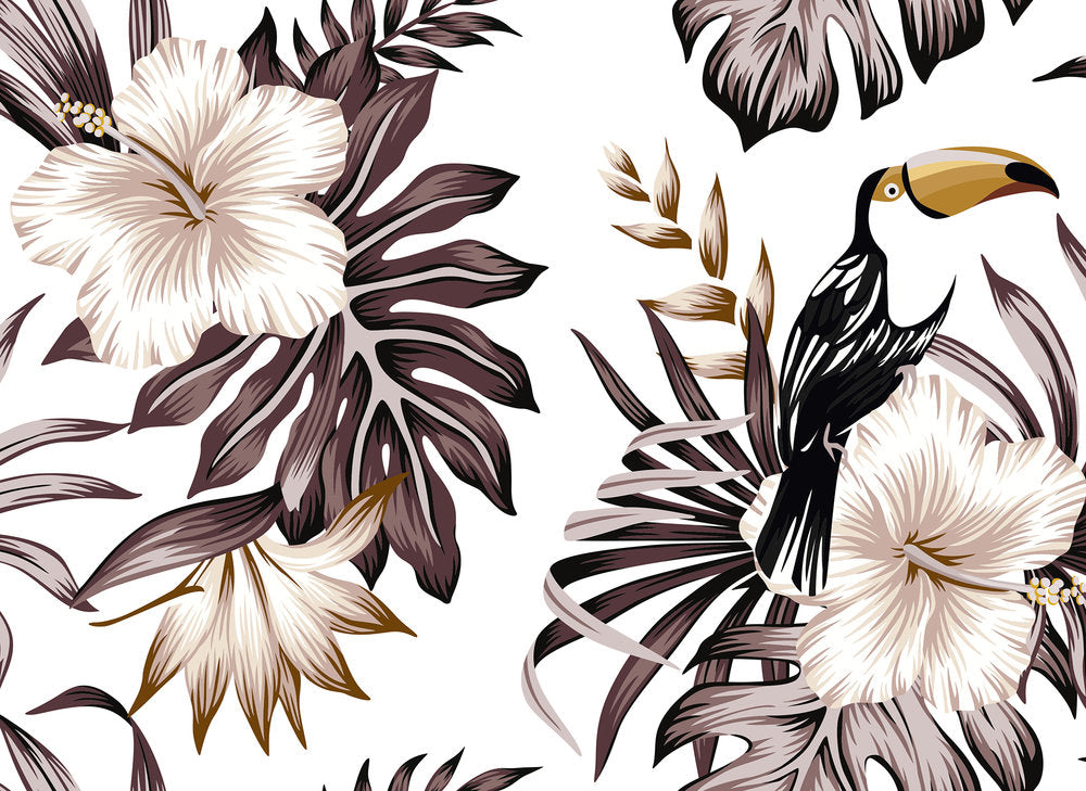 Design Walls - Toucan digital print AS Creation Grey   118579