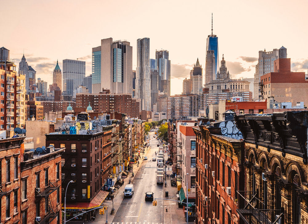 Design Walls - New York Views digital print AS Creation Yellow   118677