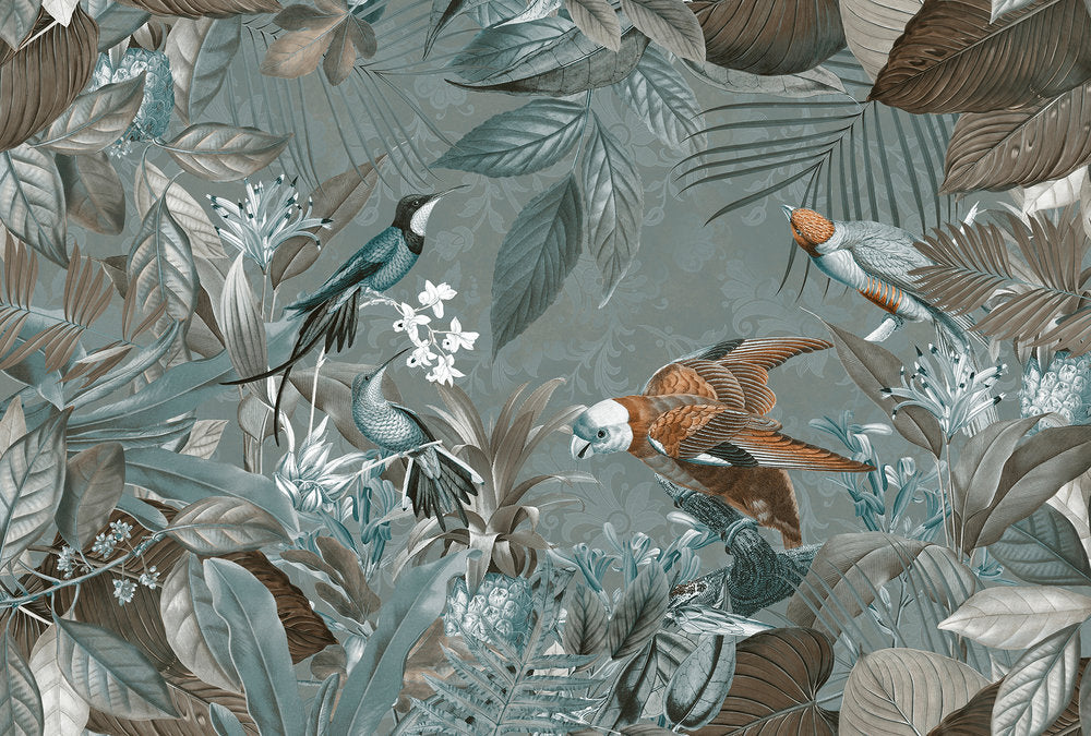 ARTist - Tropical Jungle digital print AS Creation Brown   119697