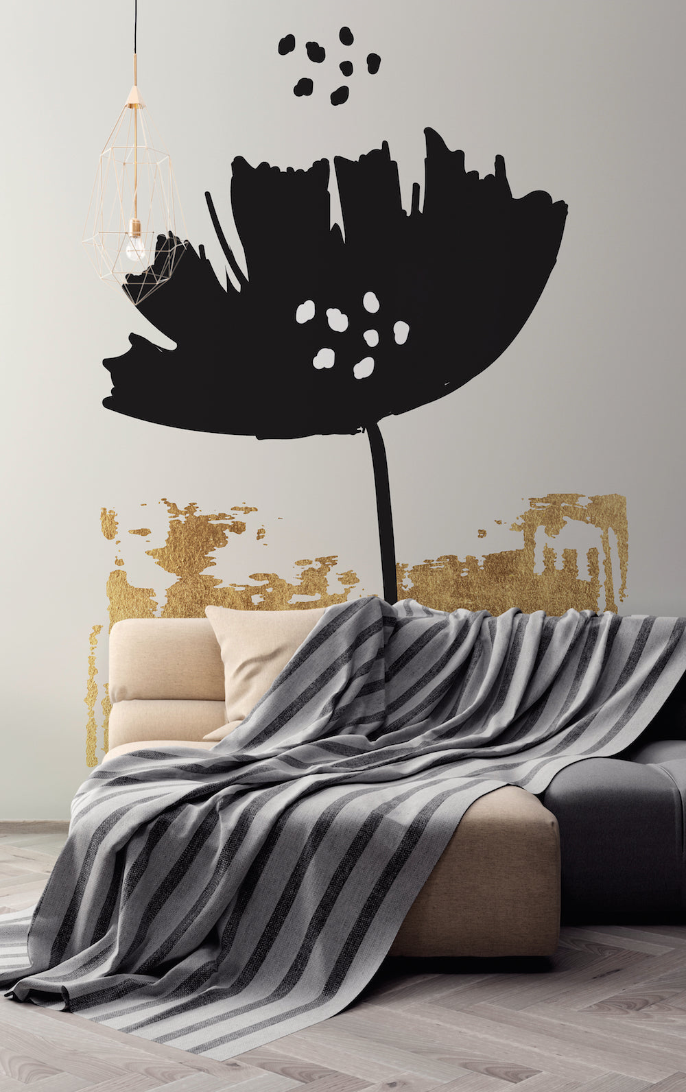 ARTist - Black Poppy digital print AS Creation    