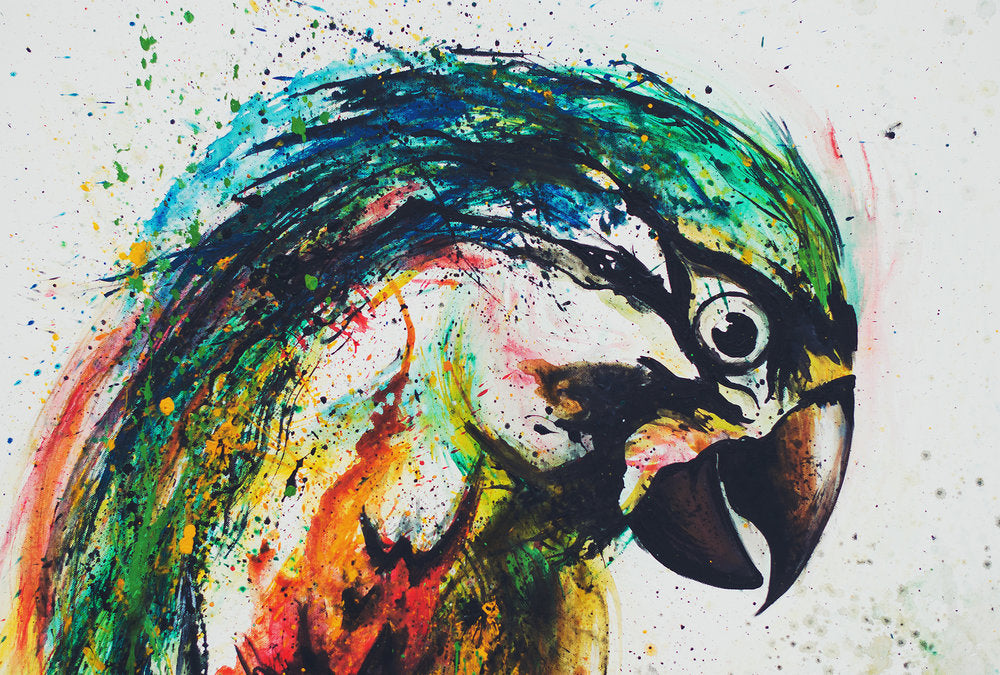 ARTist - Parrot digital print AS Creation Multicolour   120041