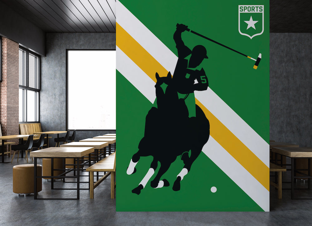 ARTist - HorsePolo digital print AS Creation    