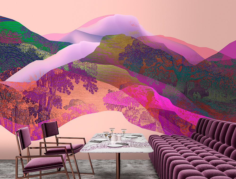 Walls by Patel 3 - Magic Mountain digital print AS Creation    