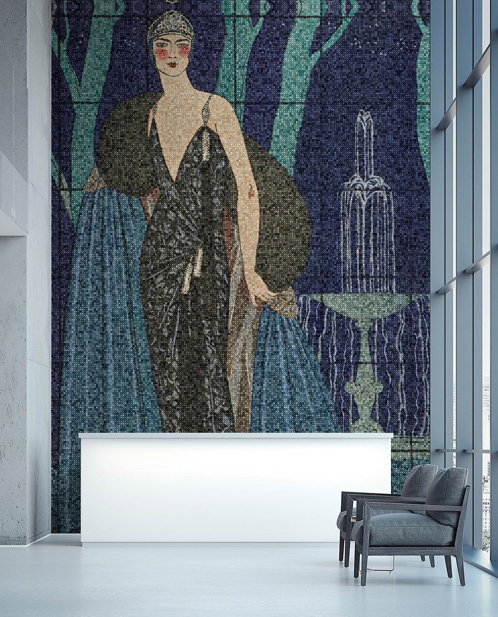 Walls by Patel 3 - Scala Elegant Woman digital print AS Creation    
