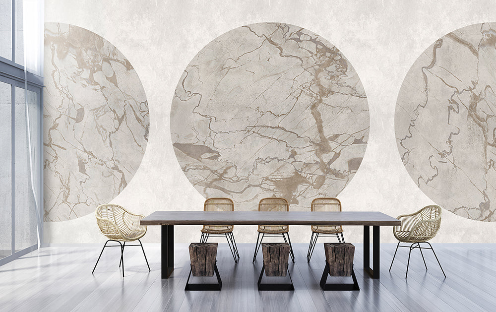 Walls by Patel 3 - Mercurio Marbled Stone 1 digital print AS Creation    