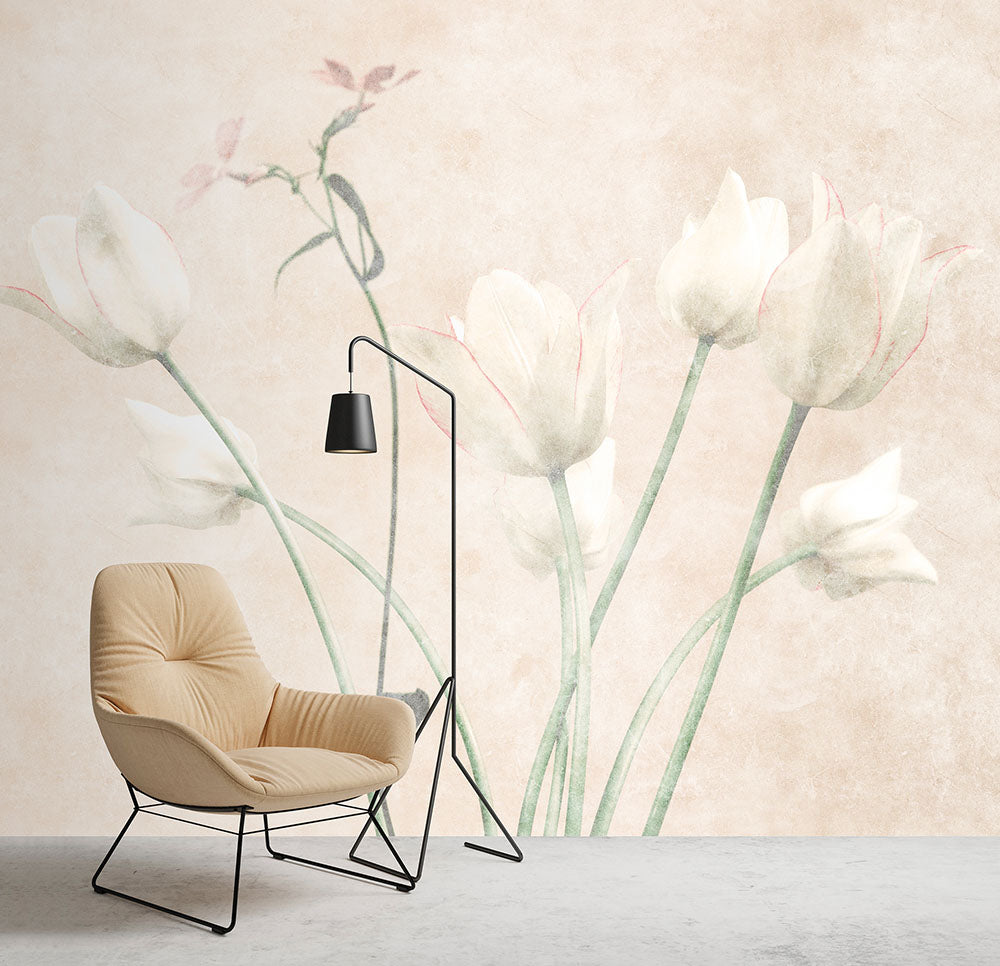 Walls by Patel 3 - Morning Room Tulips digital print AS Creation    