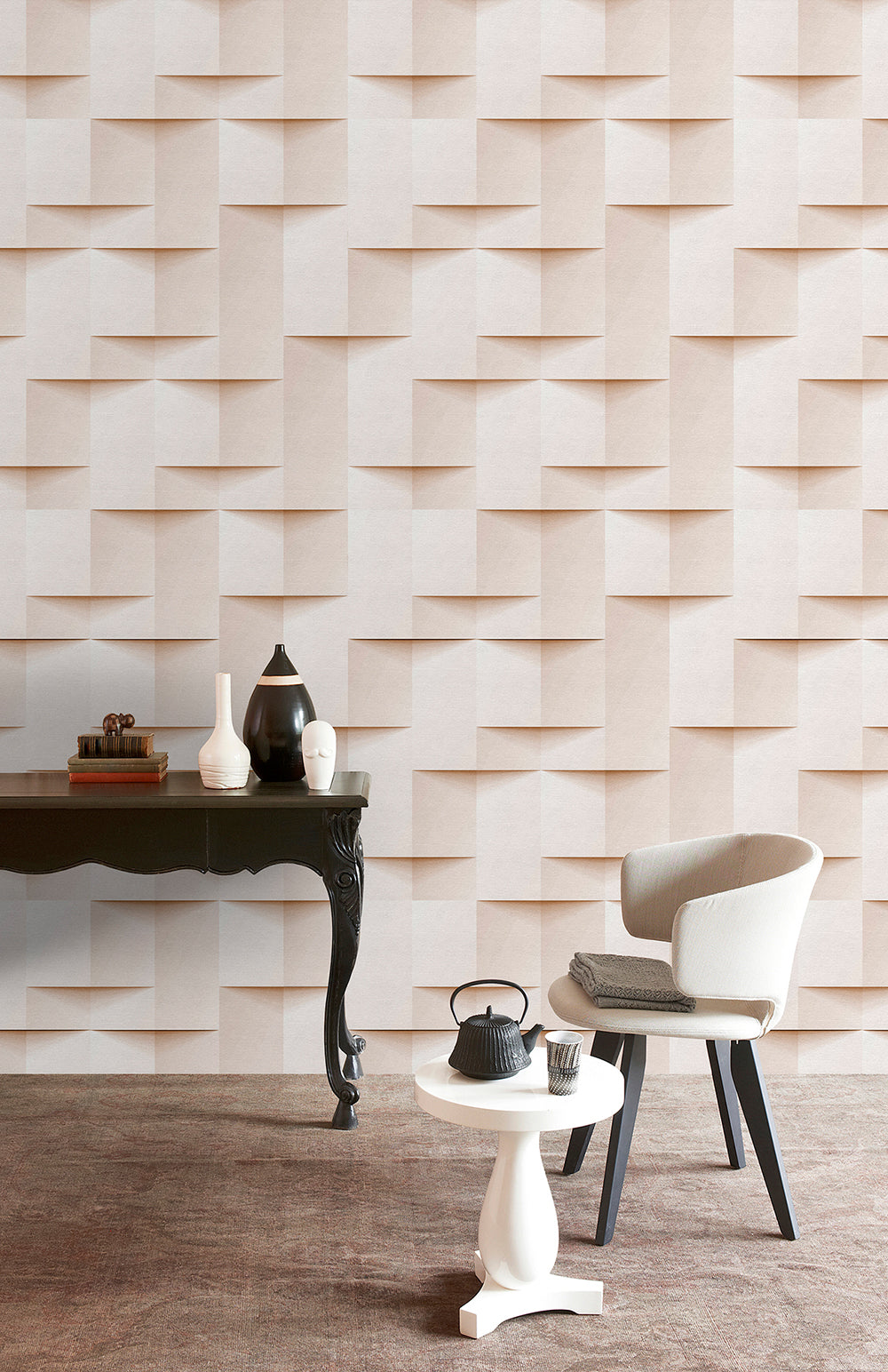 Walls by Patel 3 - Paper House Origami digital print AS Creation    