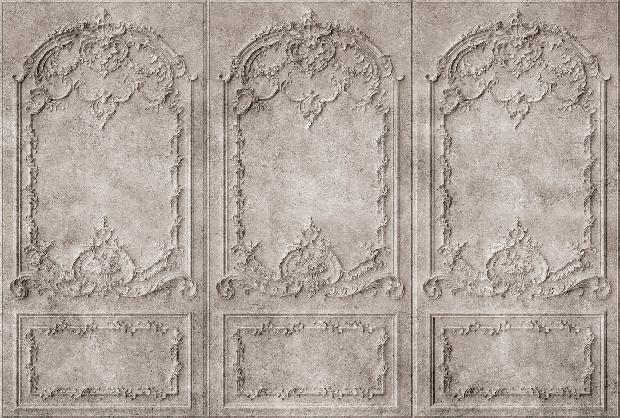 Walls by Patel 3 - Versailles digital print AS Creation Taupe   DD122692
