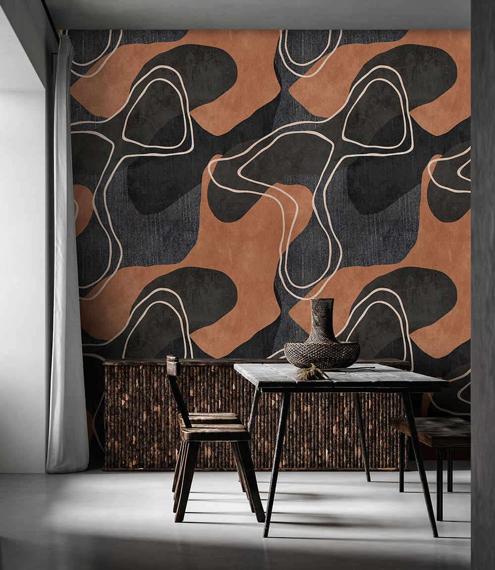 Walls by Patel 3 - Terra digital print AS Creation    