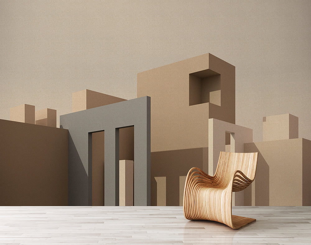 Walls by Patel 3 - Tanger Cube digital print AS Creation    