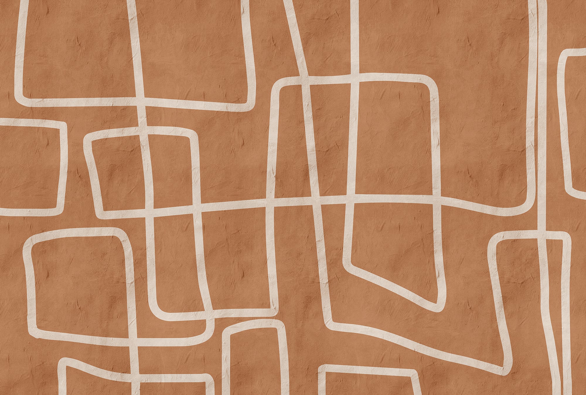 Walls by Patel 3 - Serengeti Orange digital print AS Creation Orange   DD122880