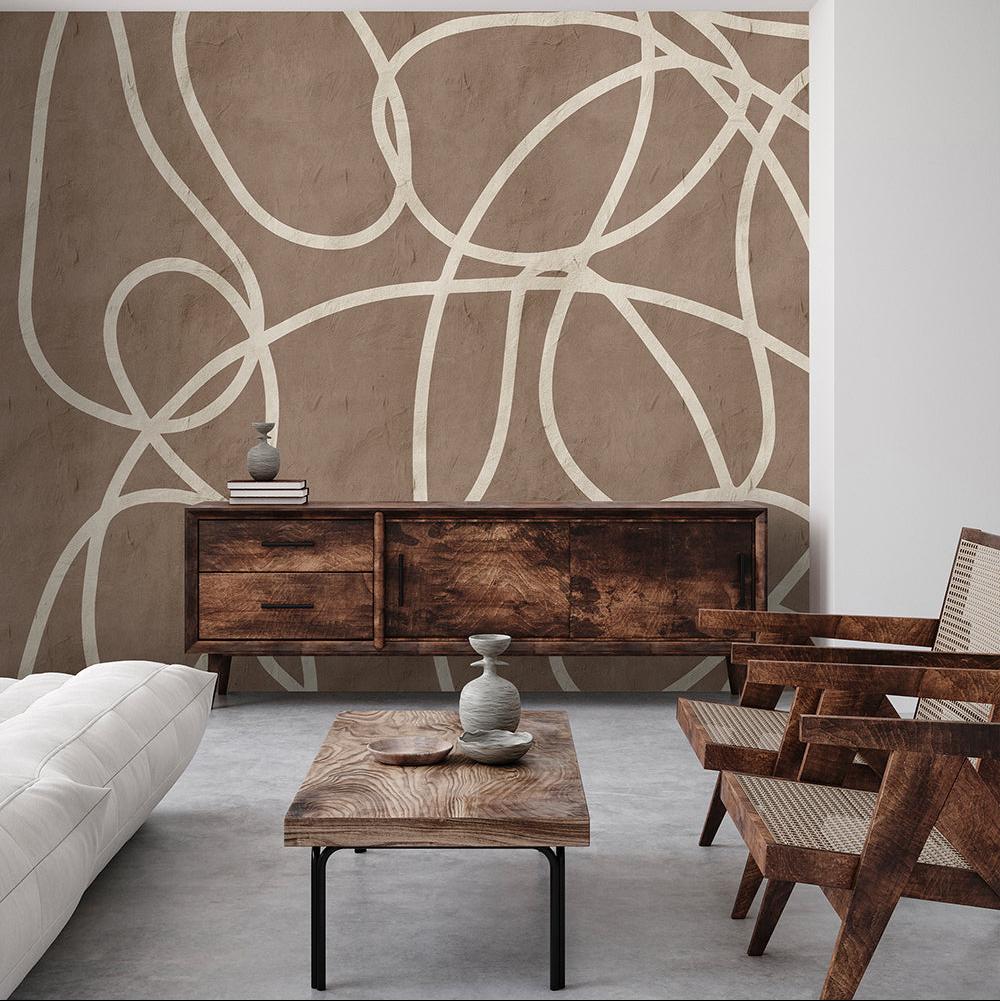 Walls by Patel 3 - Serengeti Brown digital print AS Creation    
