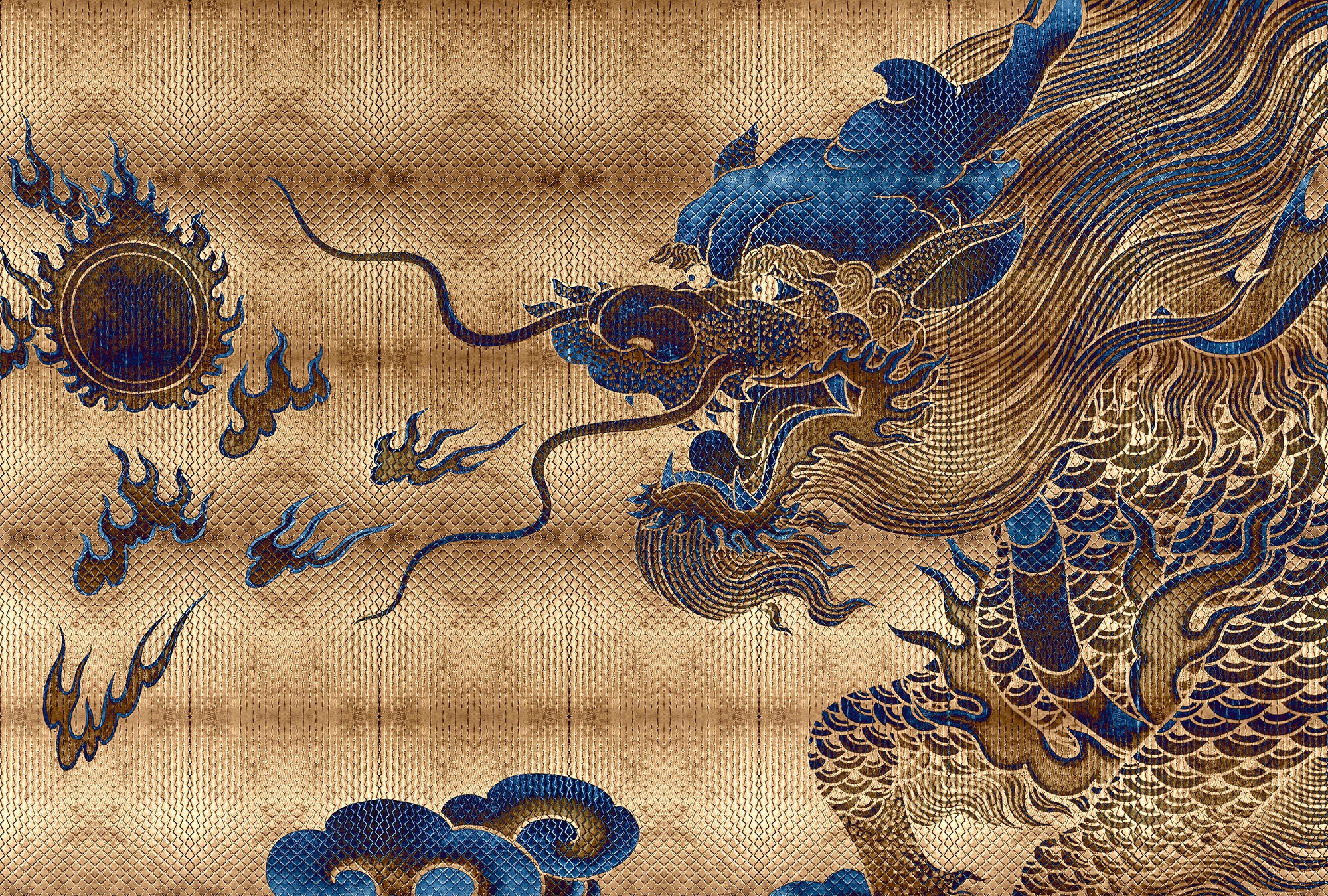 Walls by Patel 3 - Shenzen digital print AS Creation Gold   DD122940