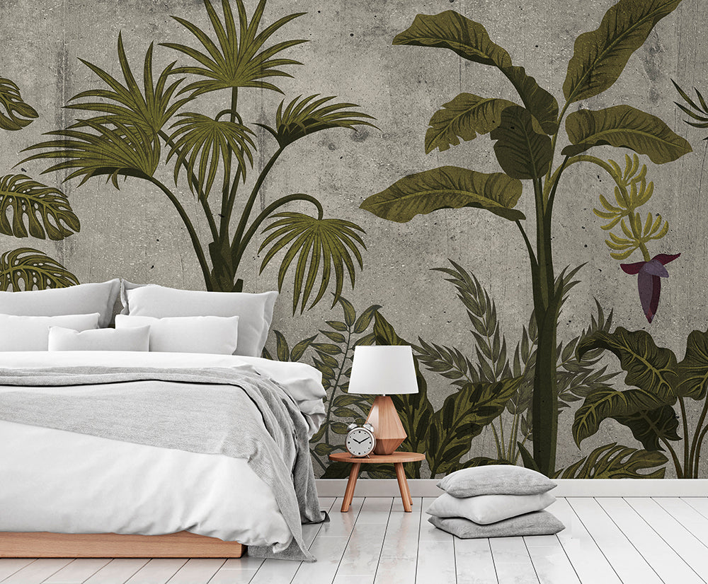 Designwalls 2 - Jungle Concrete digital print AS Creation    