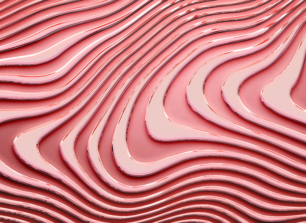 Designwalls 2 - Geometric Wave digital print AS Creation Pink   DD123585