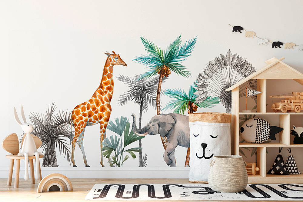 Designwalls 2 - African Zoo digital print AS Creation    