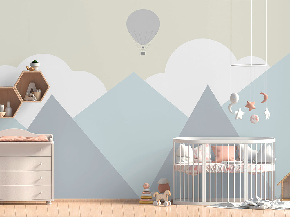 Designwalls 2 - Kids Mountains 3 digital print AS Creation    