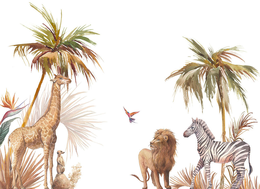 Designwalls 2 - Savannah Animal digital print AS Creation Beige   DD123707
