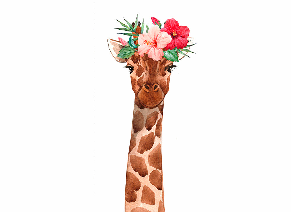 Designwalls 2 - Giraffe Portrait digital print AS Creation Multicolour   DD123721