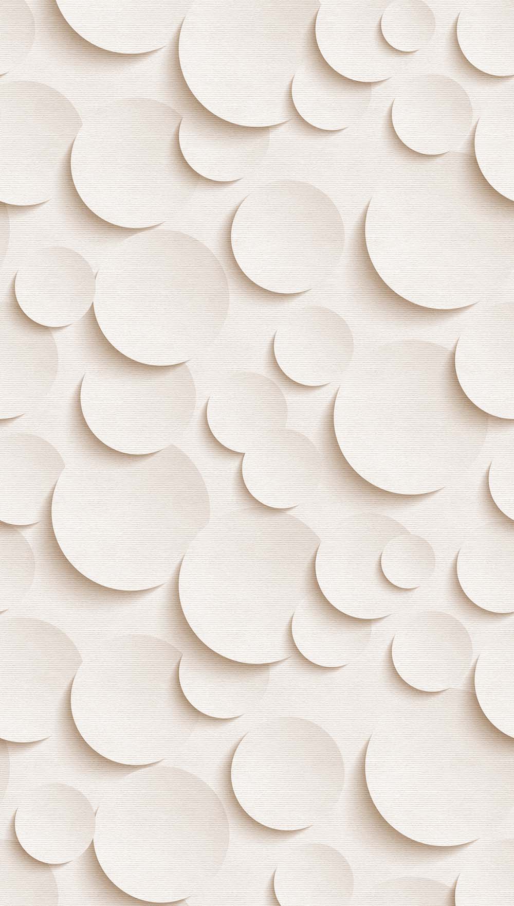 The Wall - Embossed Circles smart walls AS Creation    