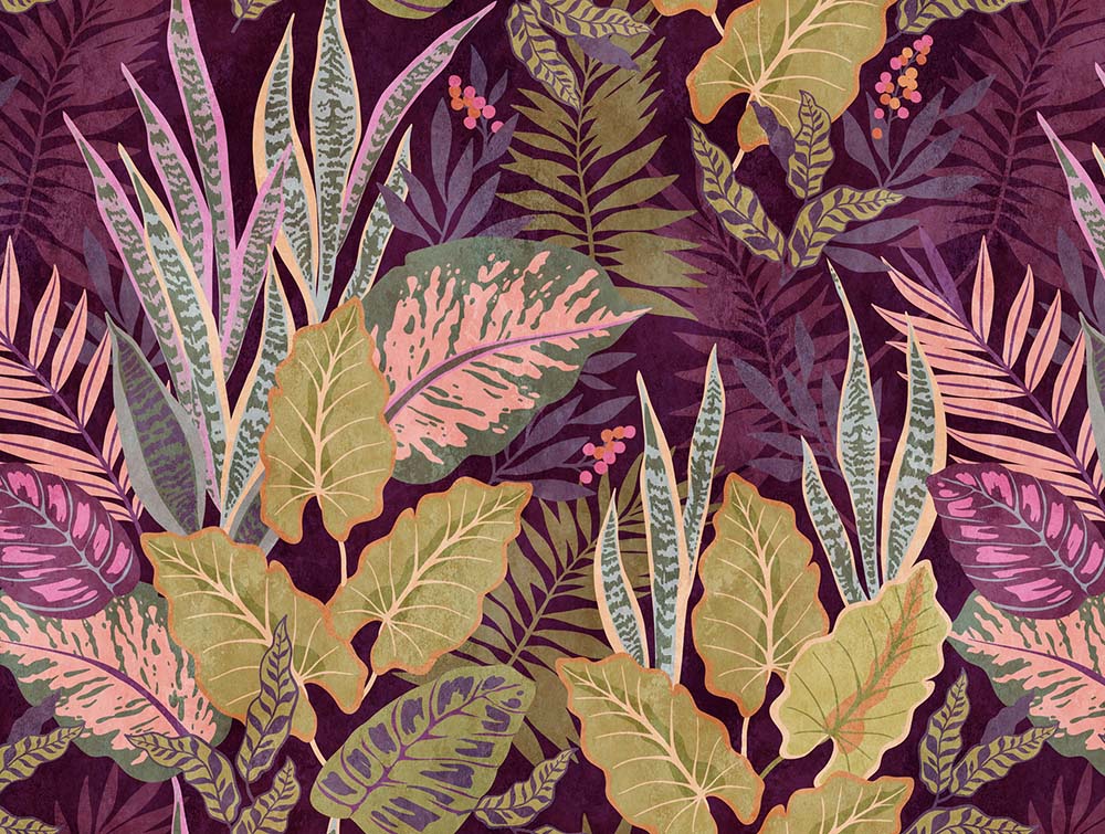 The Wall - Exotic Leaves smart walls AS Creation    