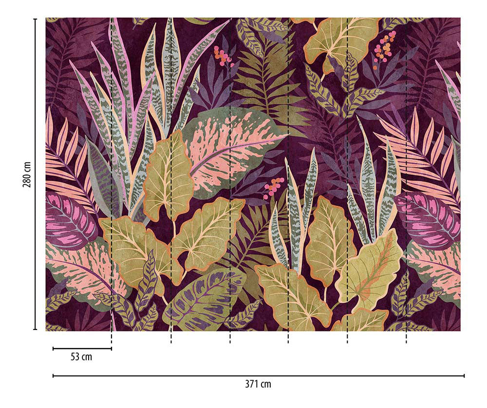 The Wall - Exotic Leaves smart walls AS Creation    