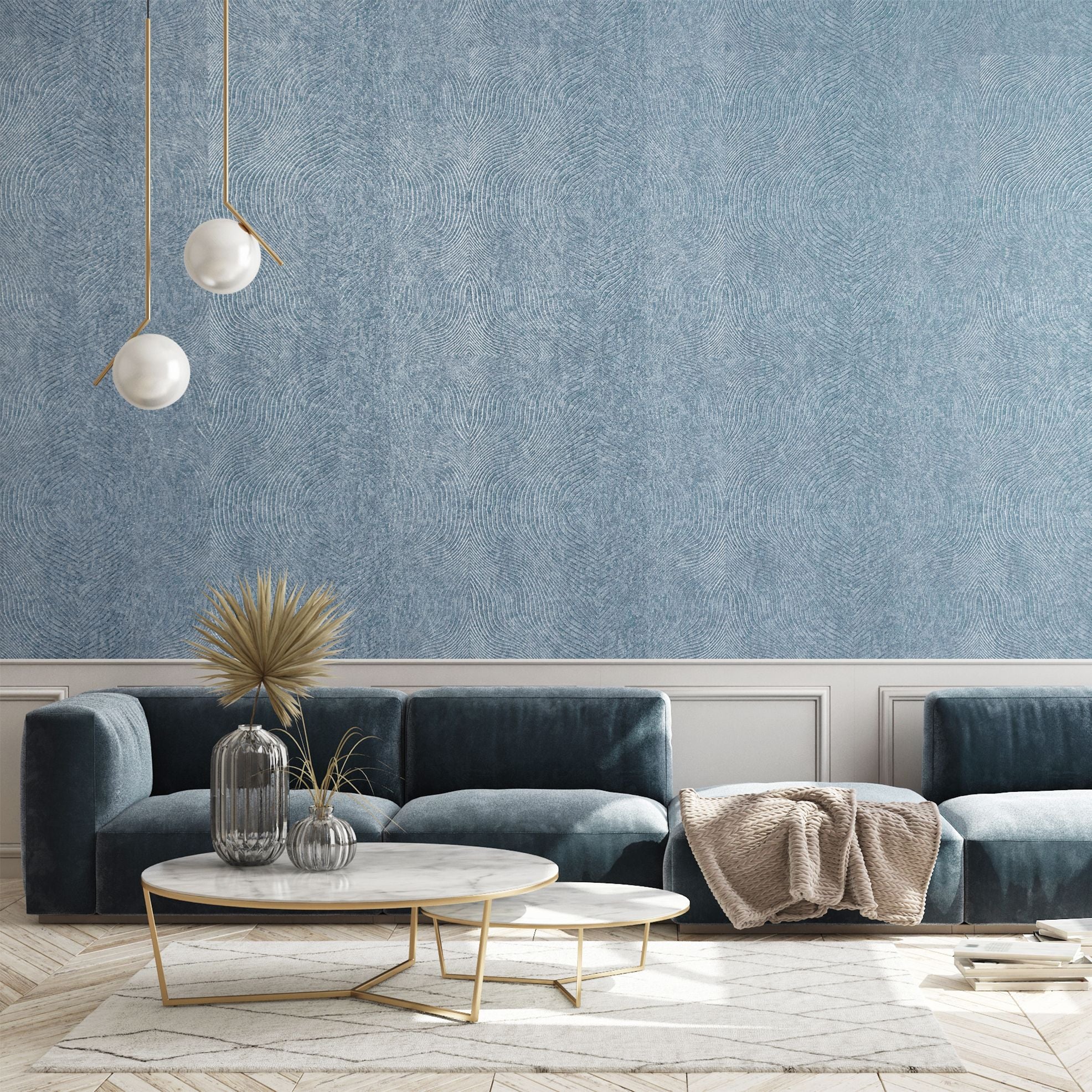 Slow Living - Flow geometric wallpaper Hohenberger    