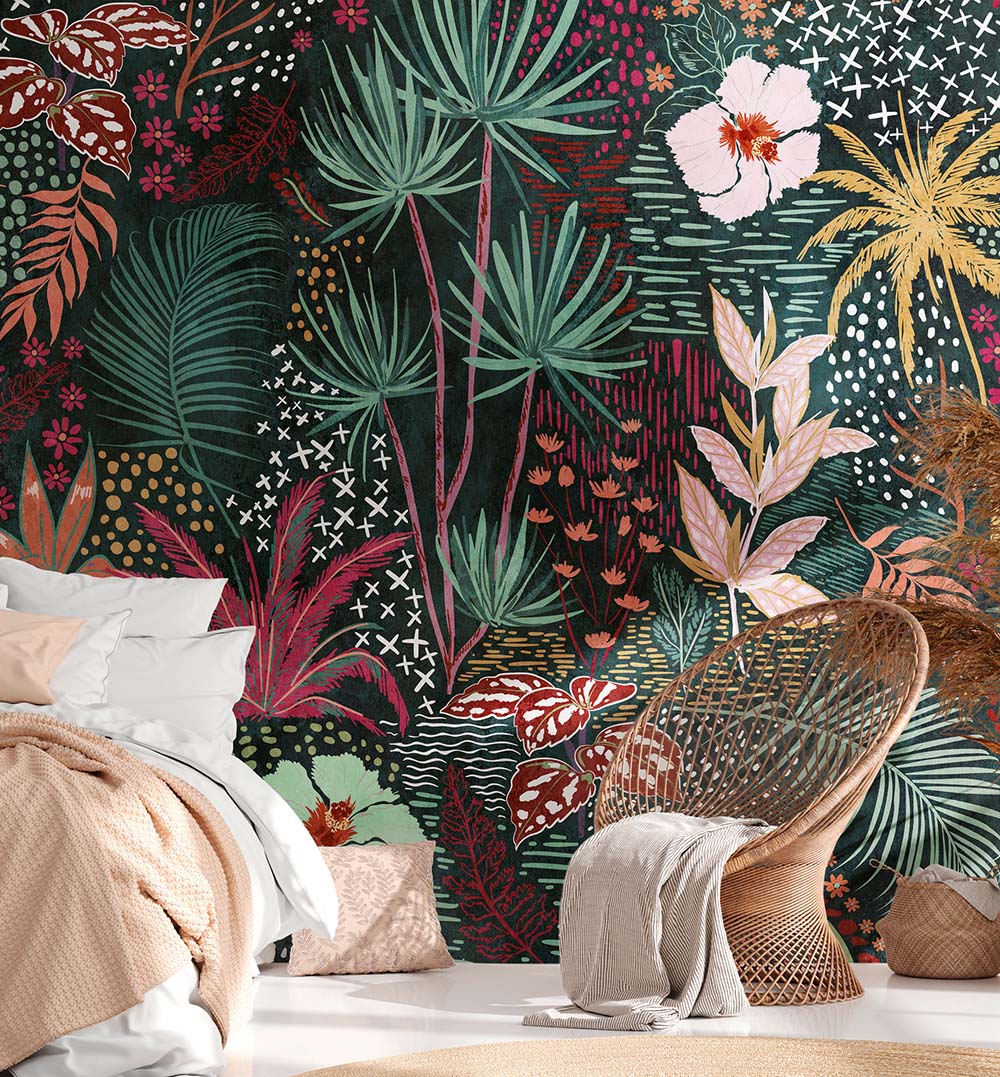 The Wall - Hibiscus smart walls AS Creation    