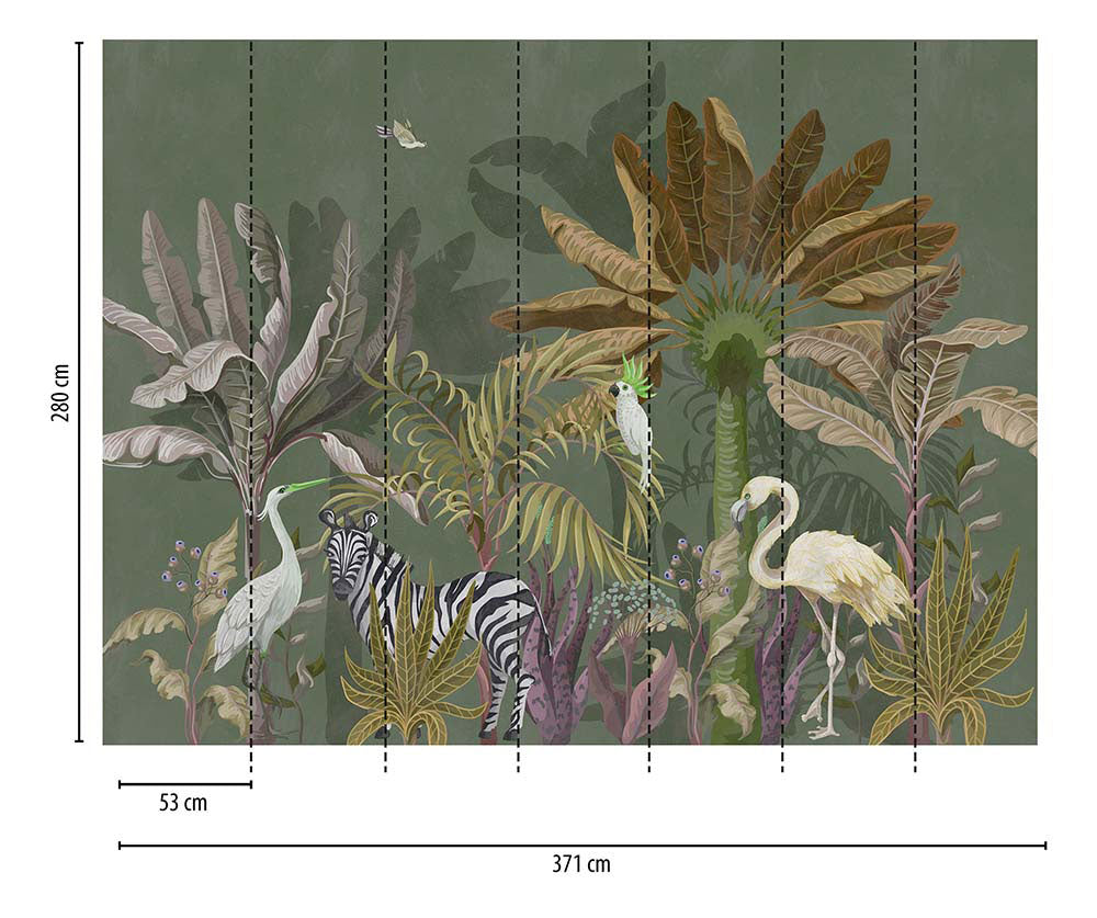 The Wall - Jungle smart walls AS Creation    