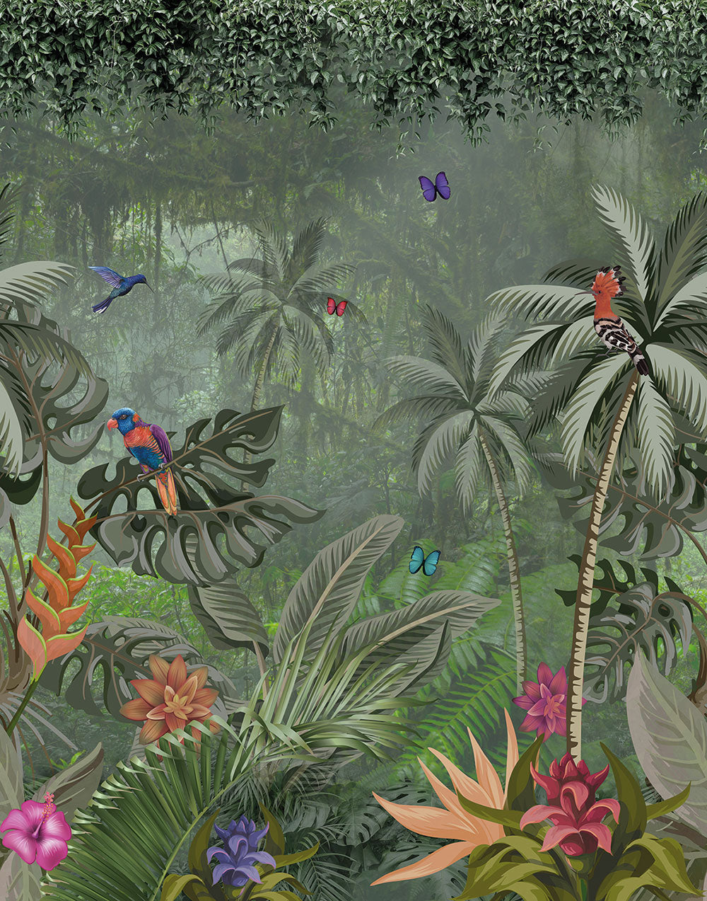 Smart Art Easy - Jungle smart walls Marburg    