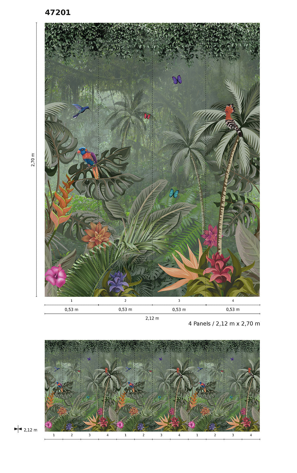 Smart Art Easy - Jungle smart walls Marburg    