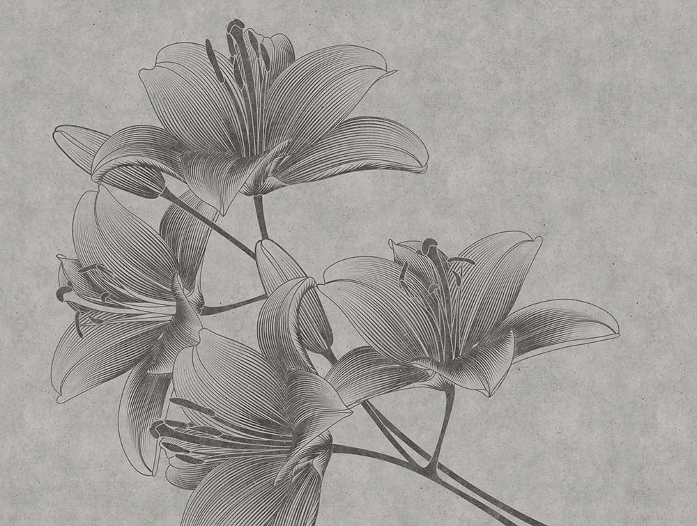 The Wall - Lillies smart walls AS Creation    