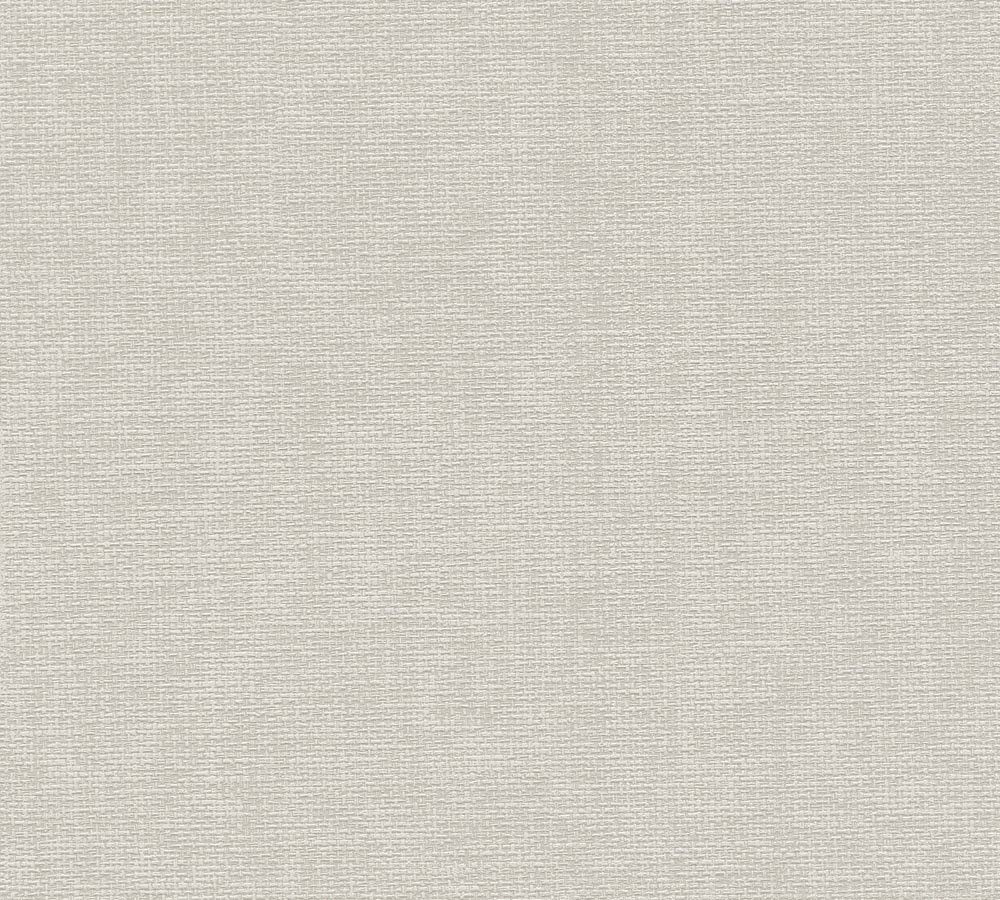 Hygge 2 - Wider Grasscloth Look plain wallpaper AS Creation Roll Grey  386132