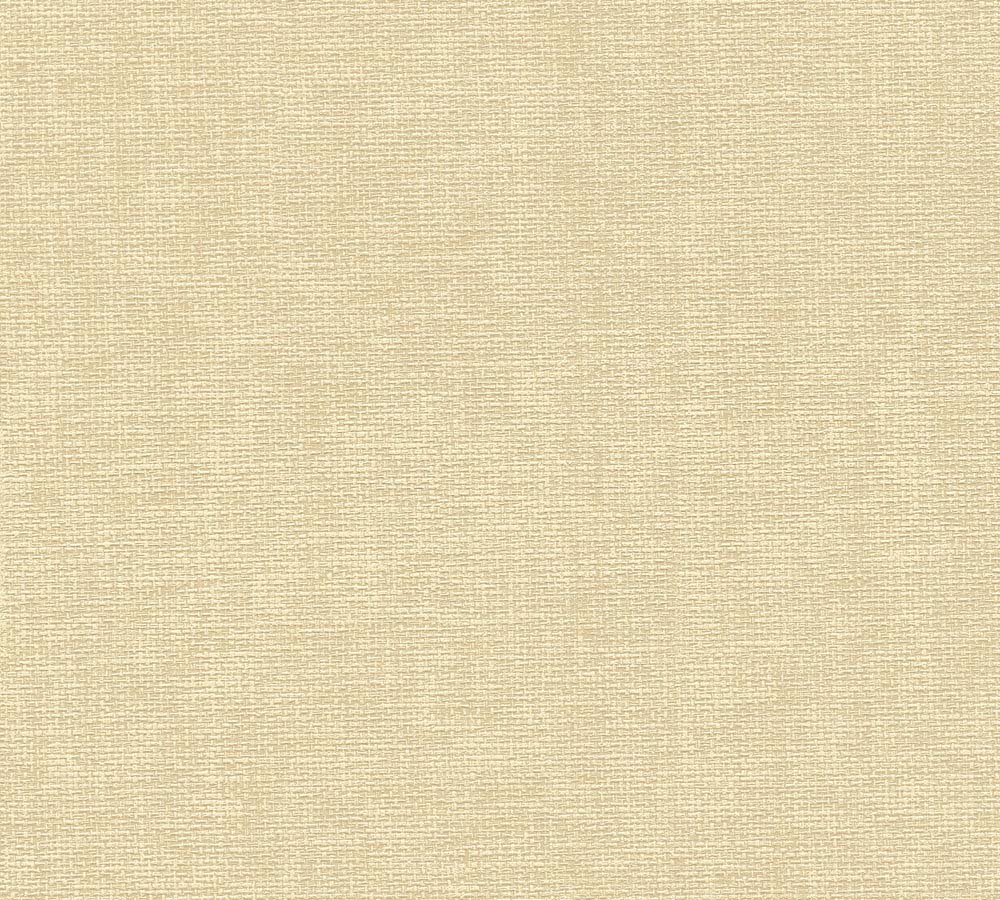 Hygge 2 - Wider Grasscloth Look plain wallpaper AS Creation Roll Light Beige  386134