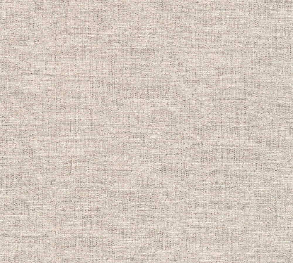 Desert Lodge - Linen Texture plain wallpaper AS Creation