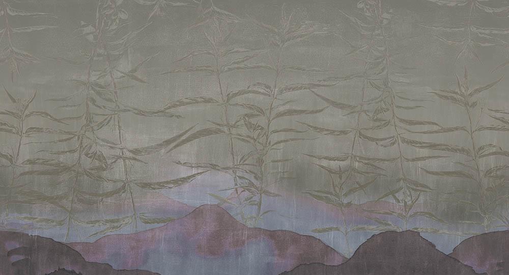 Cobalt - Jasmina digital print Muance Purple   MU12027