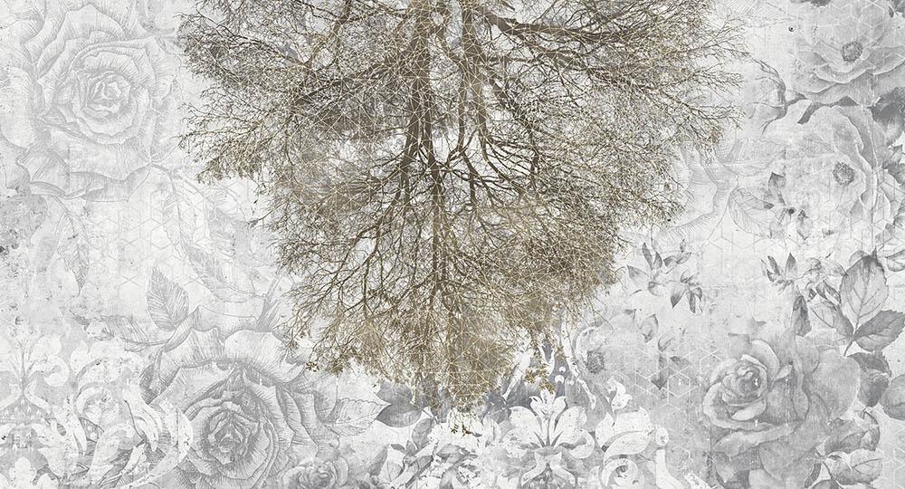 Cobalt - Expansion Theory digital print Muance White   MU12033