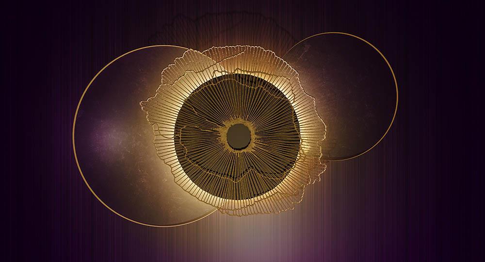 Cobalt - Atlas Obscura digital print Muance Purple   MU12056