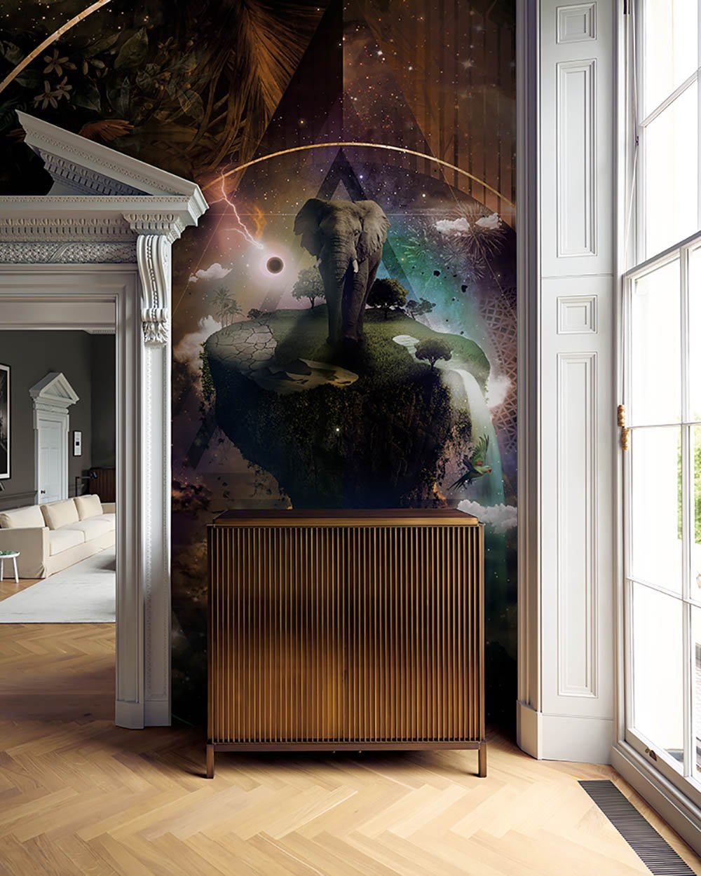 Cobalt - Cosmic Wonder digital print Muance    