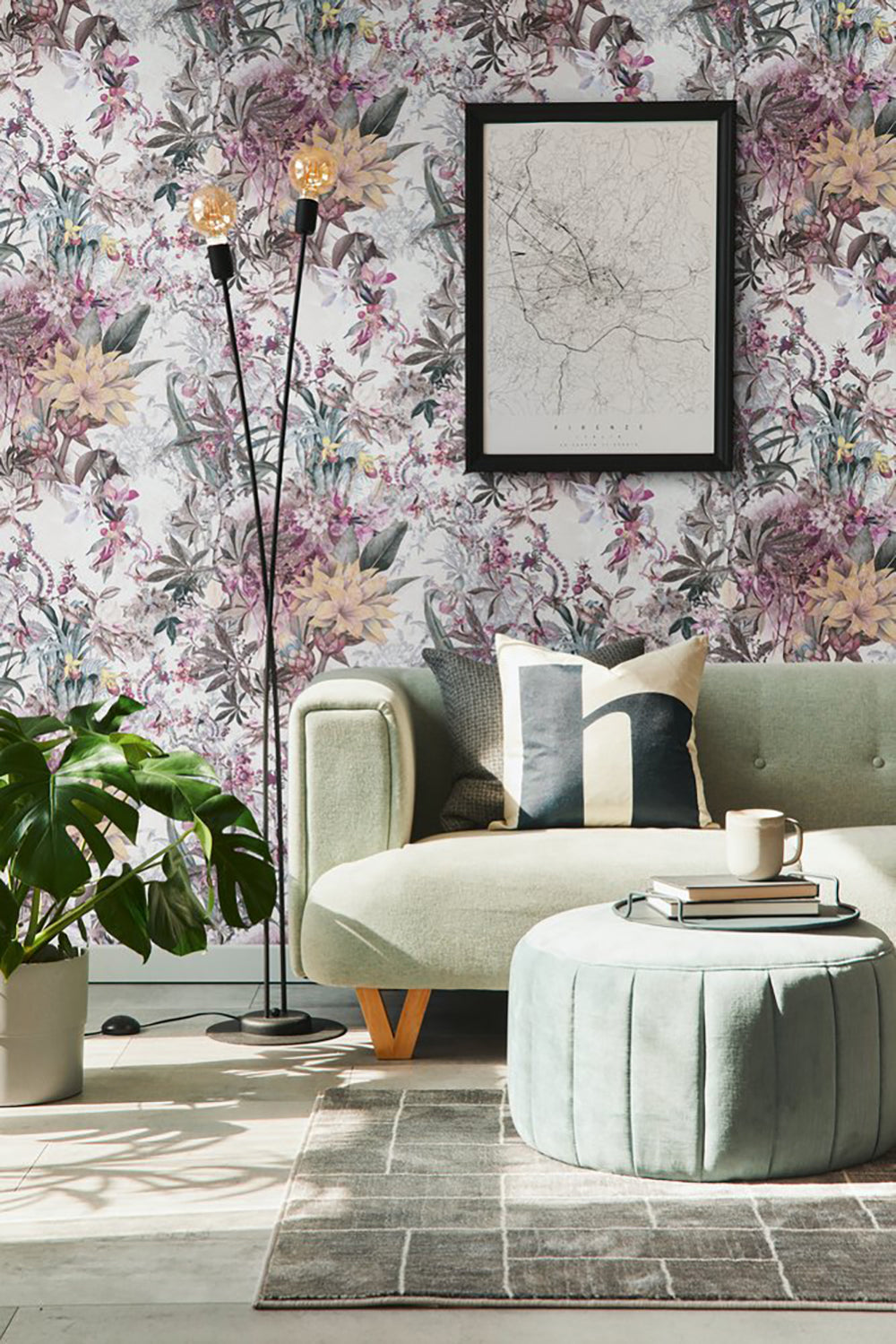 Dream Flowery - Meadow Flowers botanical wallpaper AS Creation    