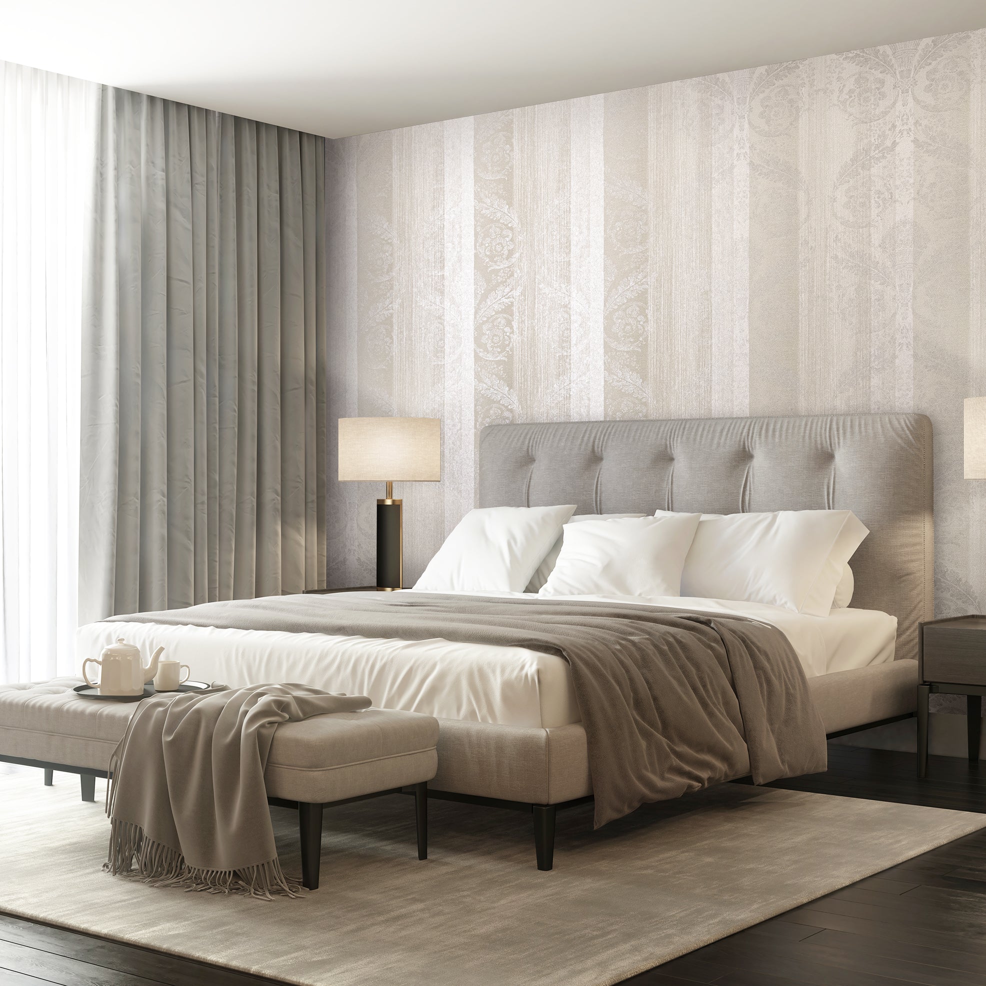 Adonea - Nerites damask wallpaper Hohenberger    