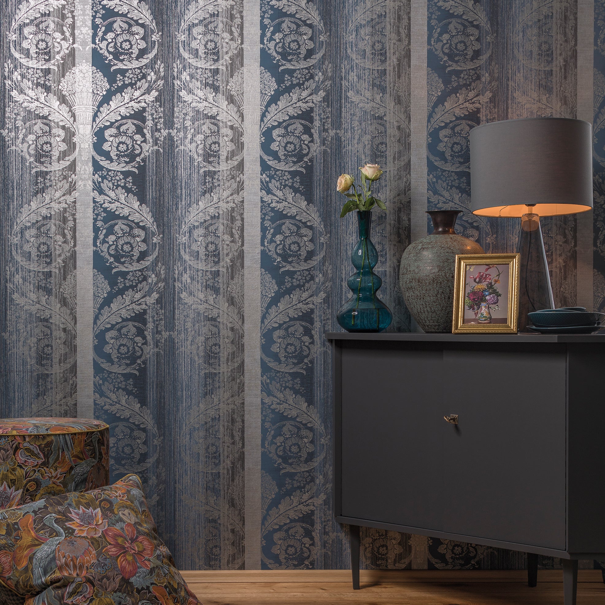 Adonea - Nerites damask wallpaper Hohenberger    