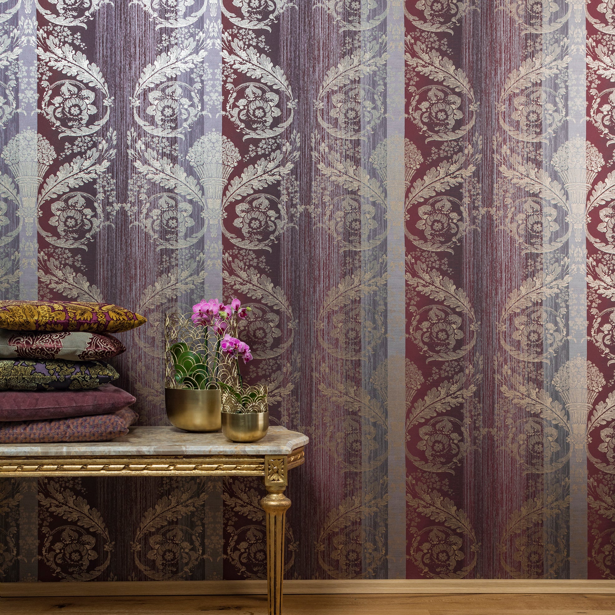 Adonea - Nerites damask wallpaper Hohenberger    