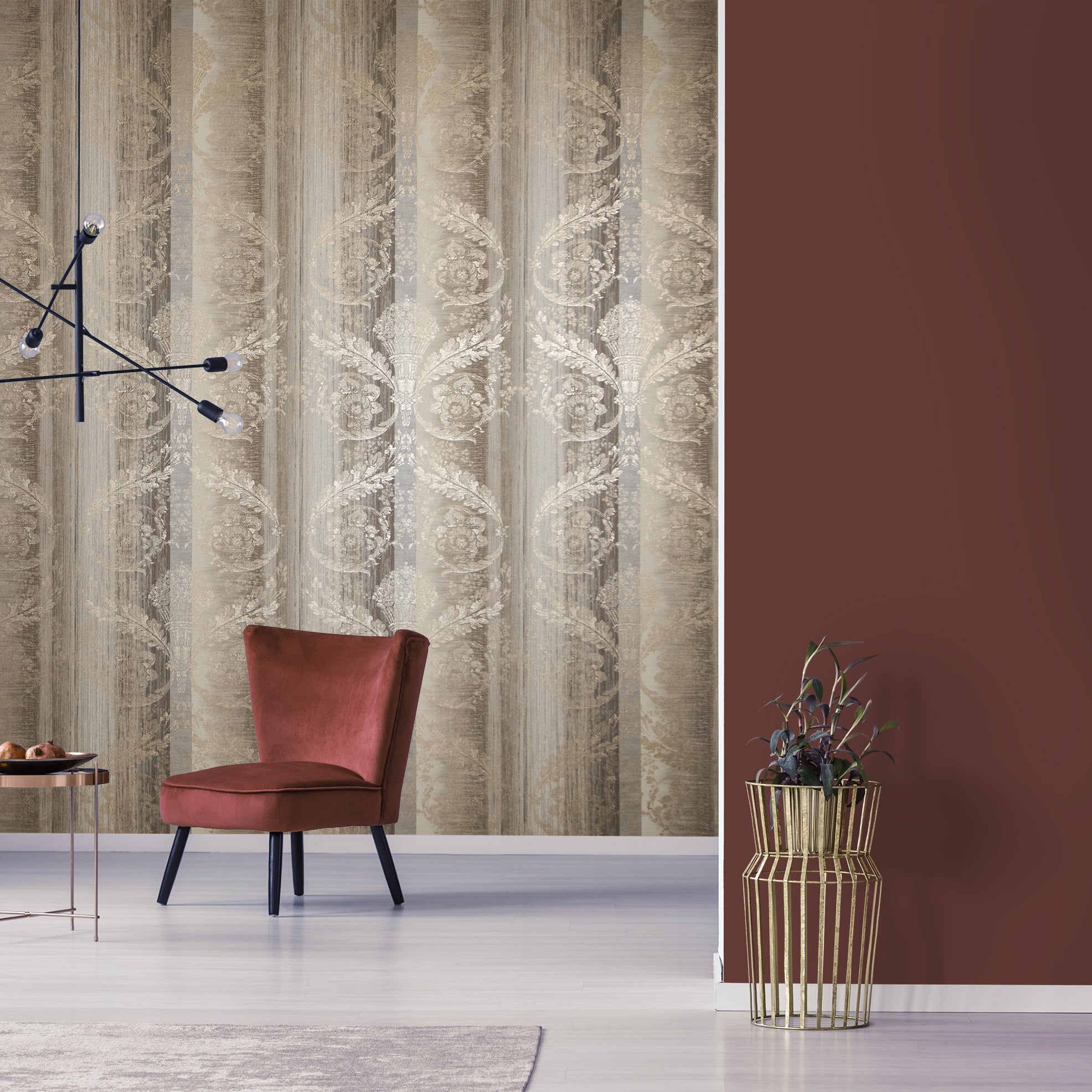 Adonea - Nerites damask wallpaper Hohenberger    