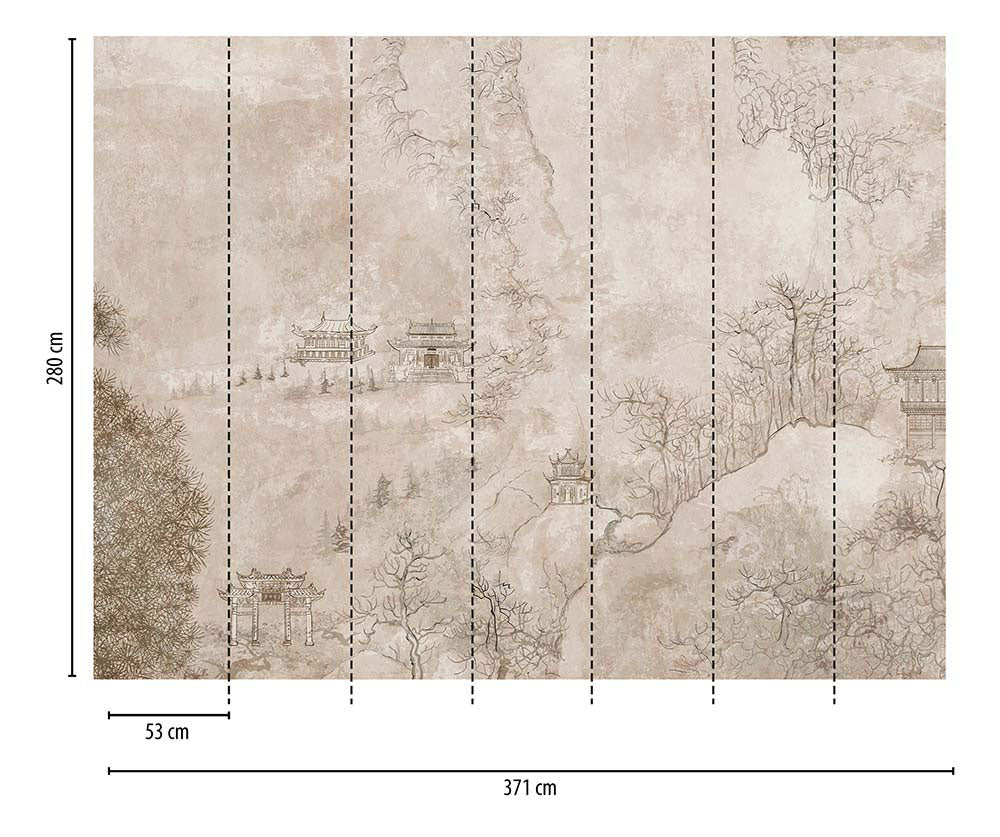 The Wall - Oriental Landscape smart walls AS Creation    