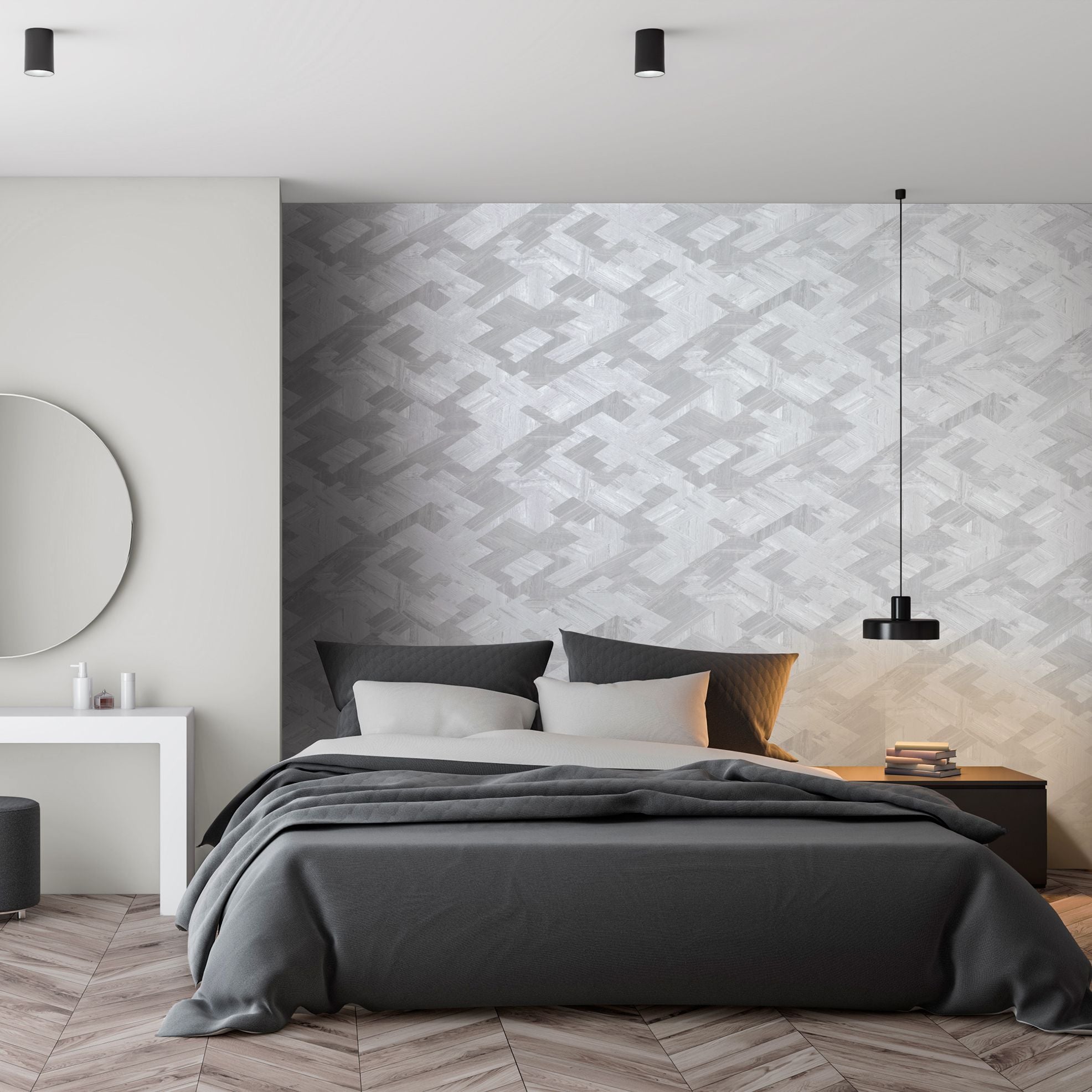 Slow Living - Senses geometric wallpaper Hohenberger    