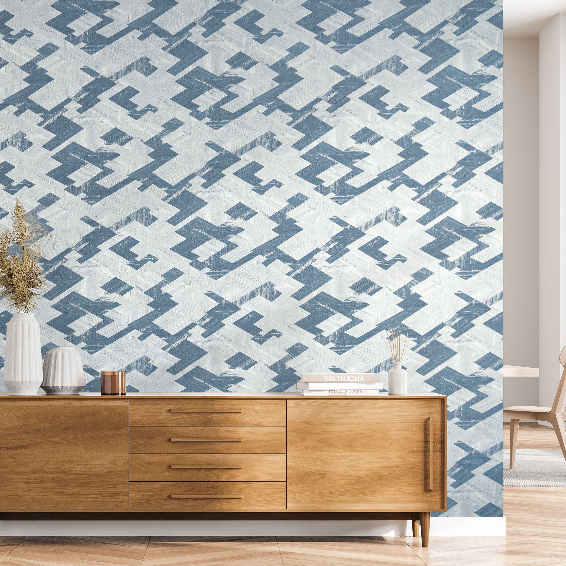 Slow Living - Senses geometric wallpaper Hohenberger    