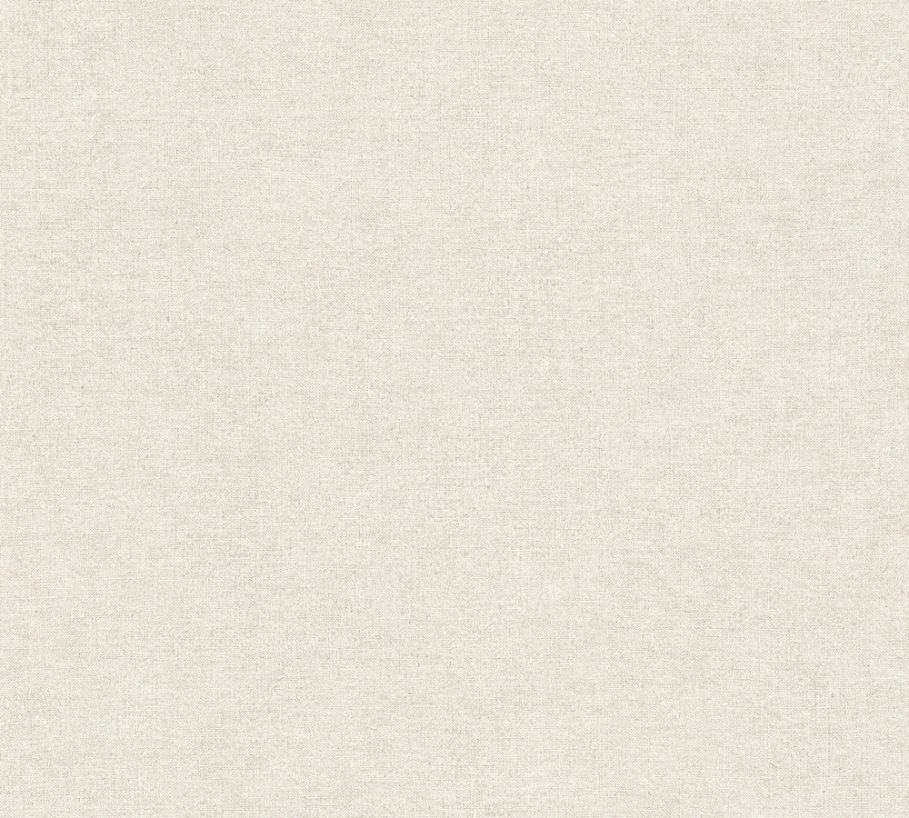 Desert Lodge - Linen Look plain wallpaper AS Creation Roll Beige  367204
