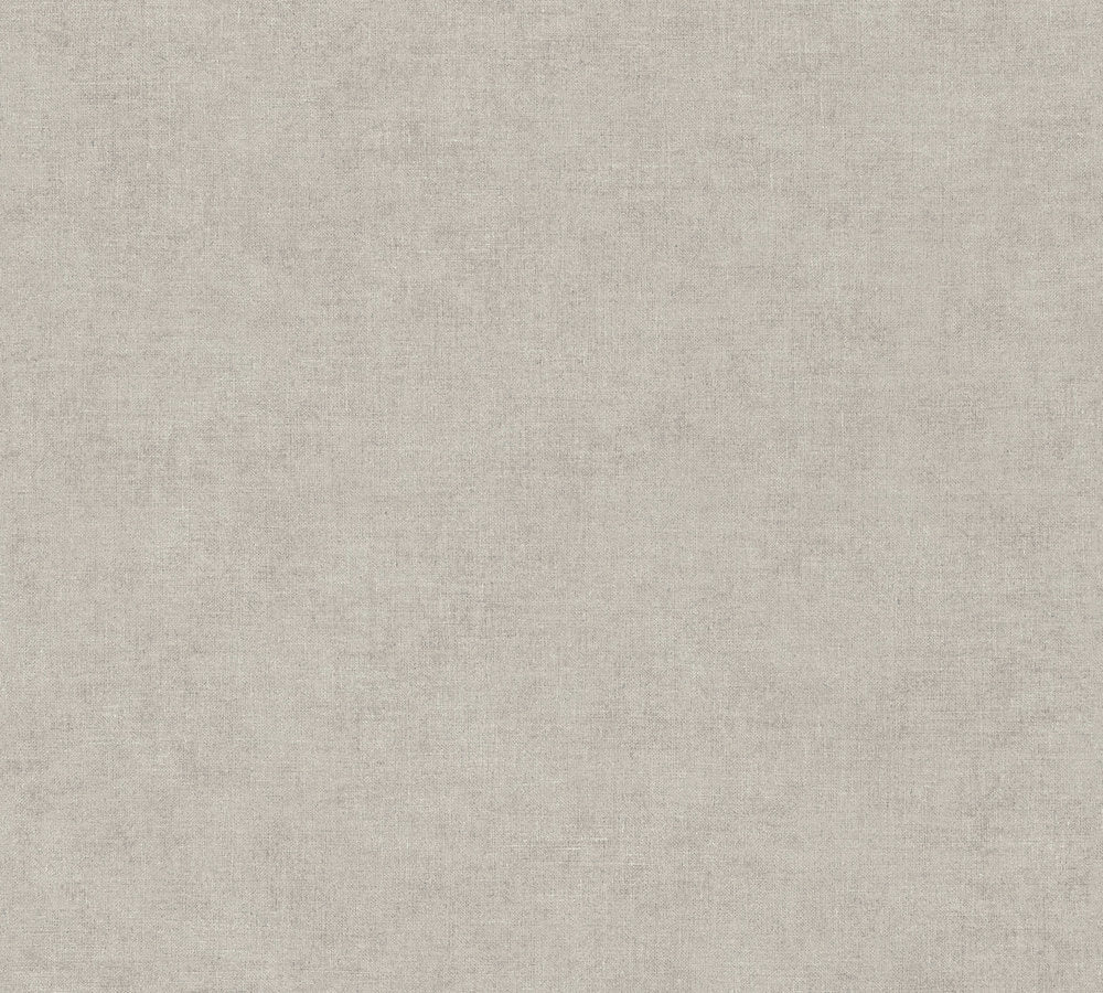 Desert Lodge - Linen Look plain wallpaper AS Creation