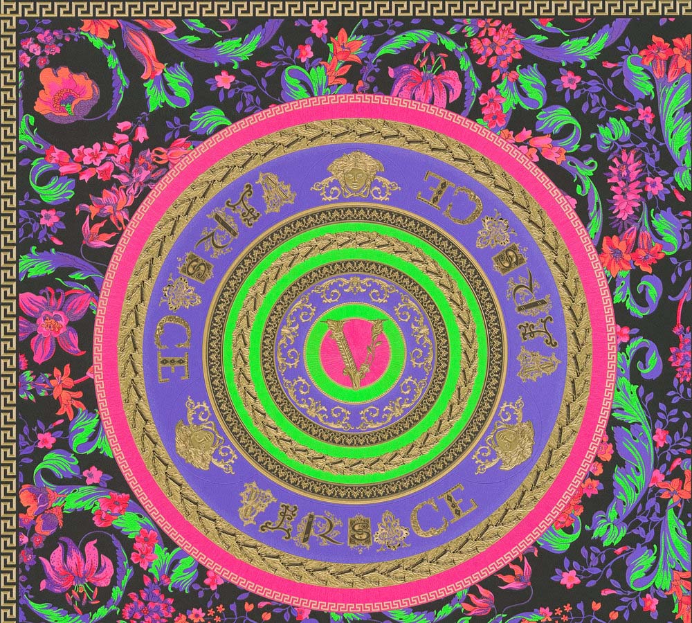 Versace 5 -  Virtus designer wallpaper AS Creation Roll Multi coloured  387051